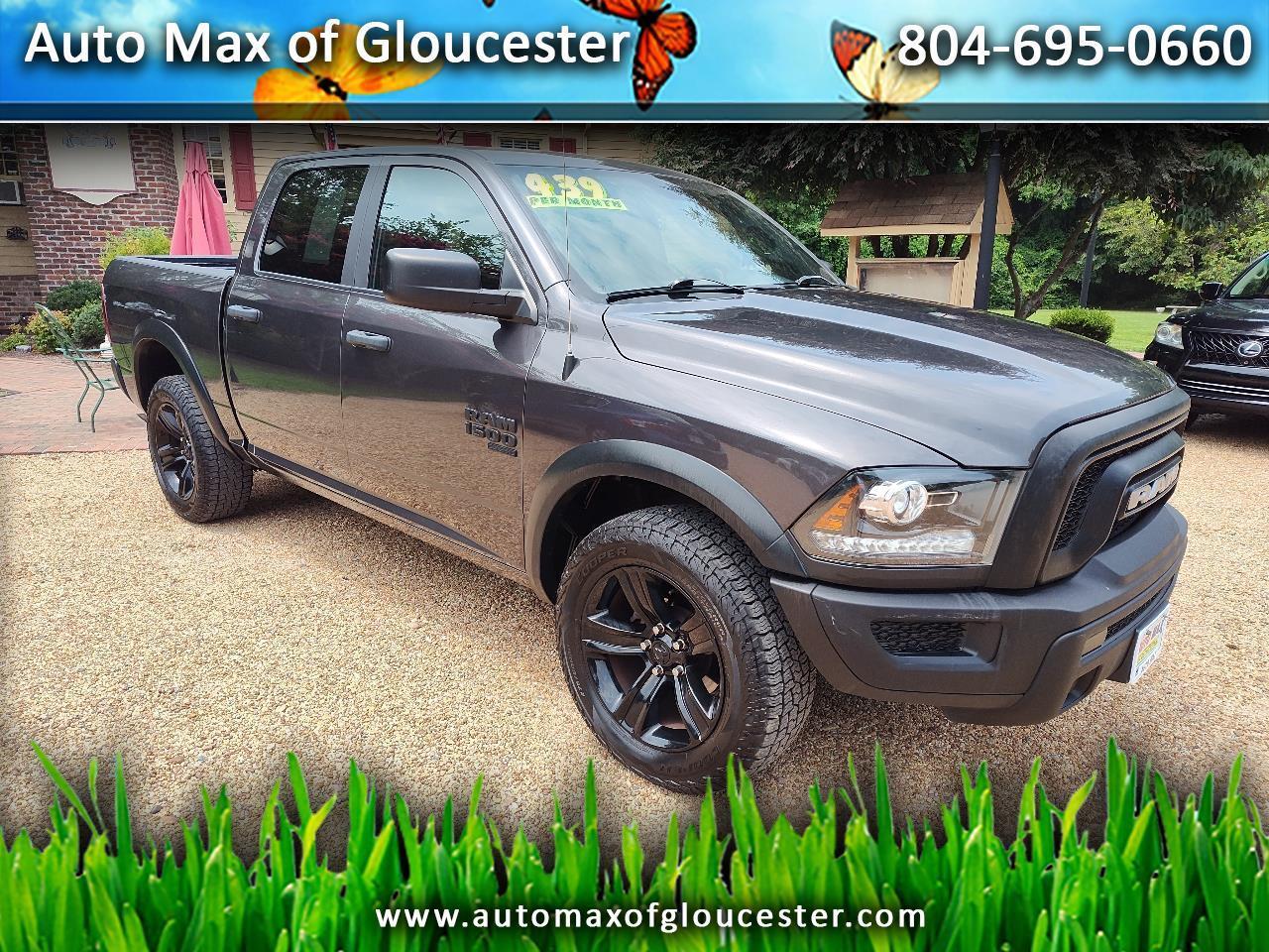 2024 RAM 1500 Classic Warlock 4x4 Crew Cab 5'7" Box