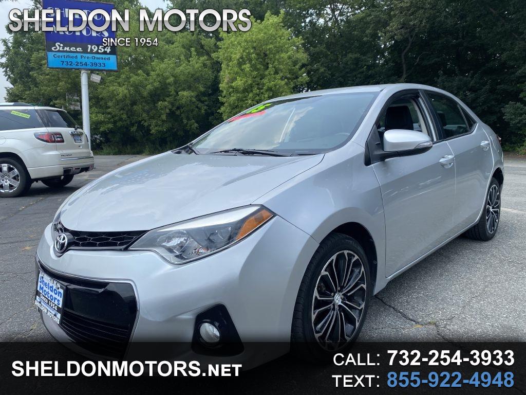 Used 2015 Toyota Corolla 4dr Sdn CVT S Premium (Natl) for Sale in East