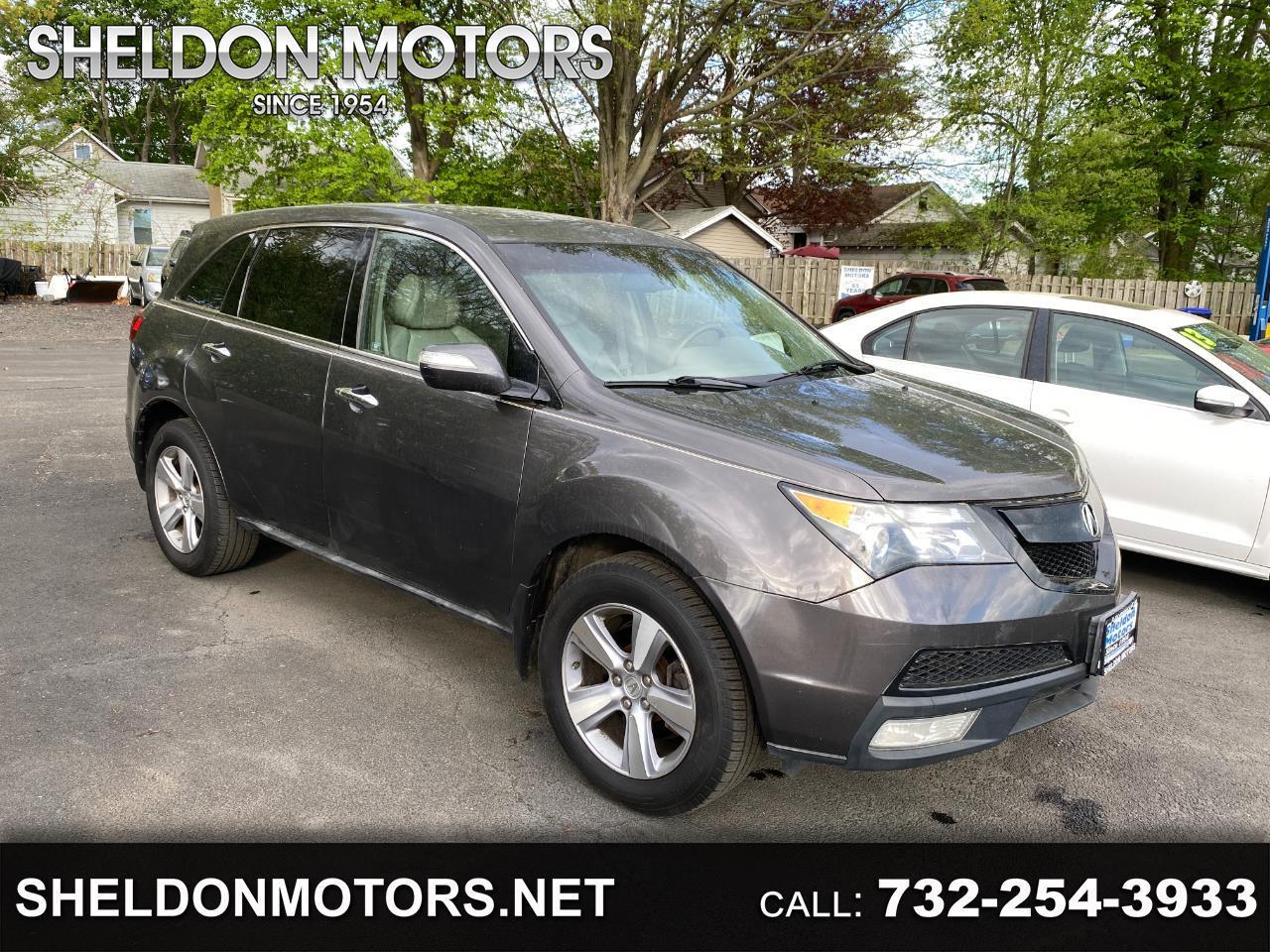 2012 Acura MDX 6-Spd AT w/Tech Package