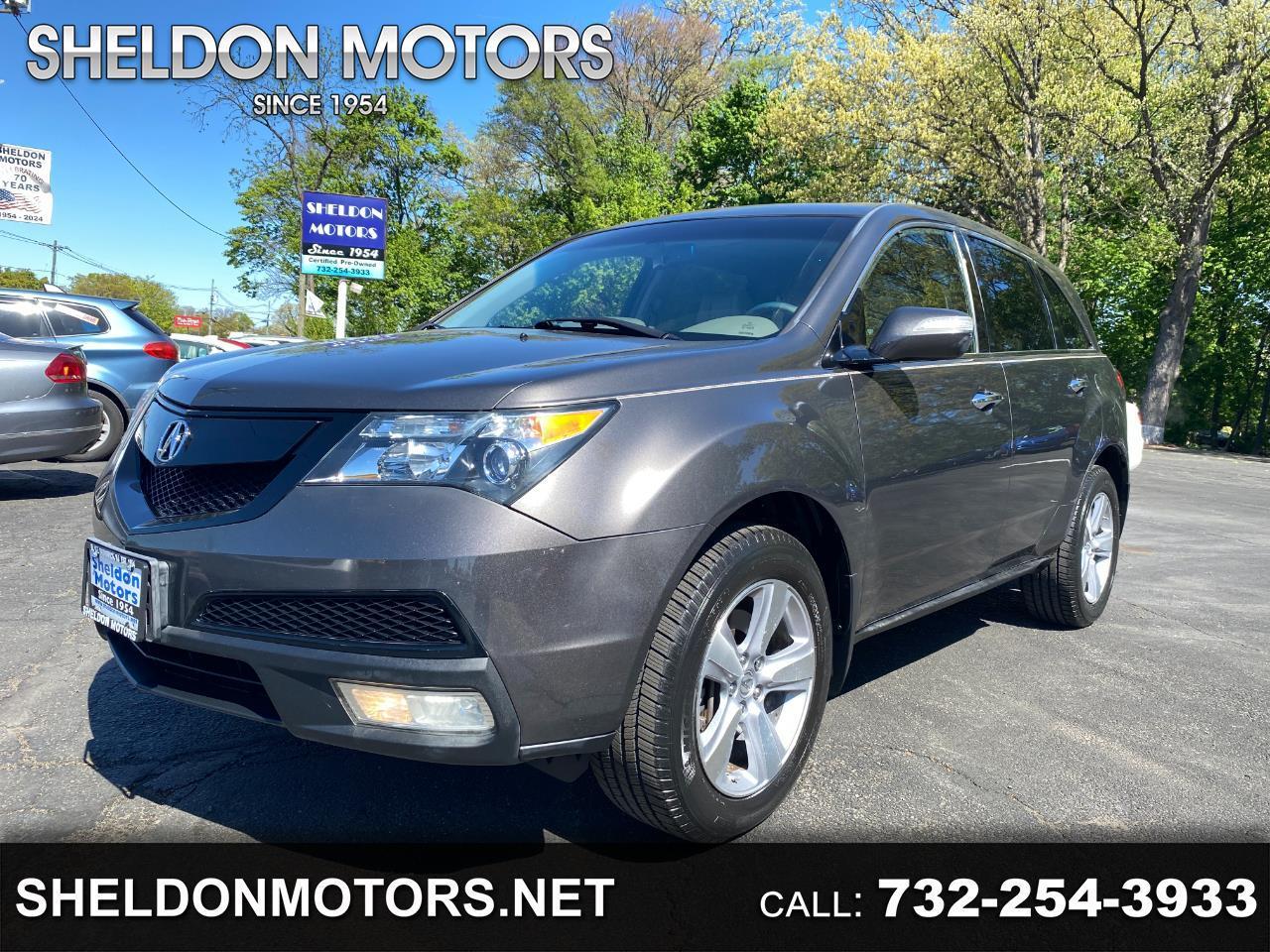 2012 Acura MDX 6-Spd AT w/Tech Package