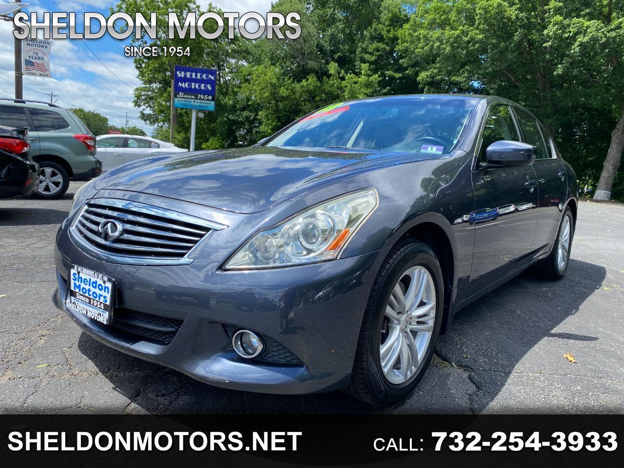 2013 Infiniti G Sedan 37x AWD