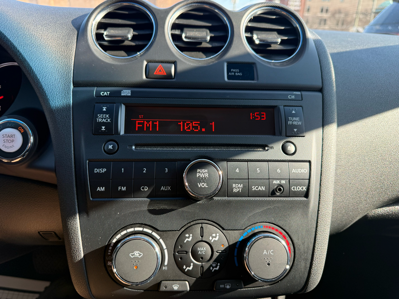 Nissan Altima 4dr Sdn I4 CVT 2.5 S 2012