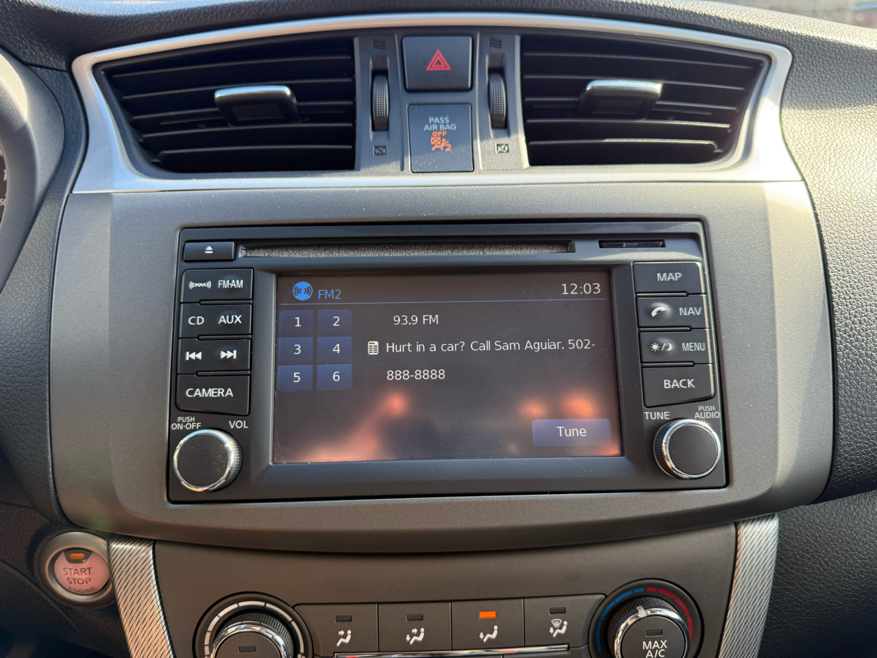 Nissan Sentra 4dr Sdn I4 CVT SR 2013