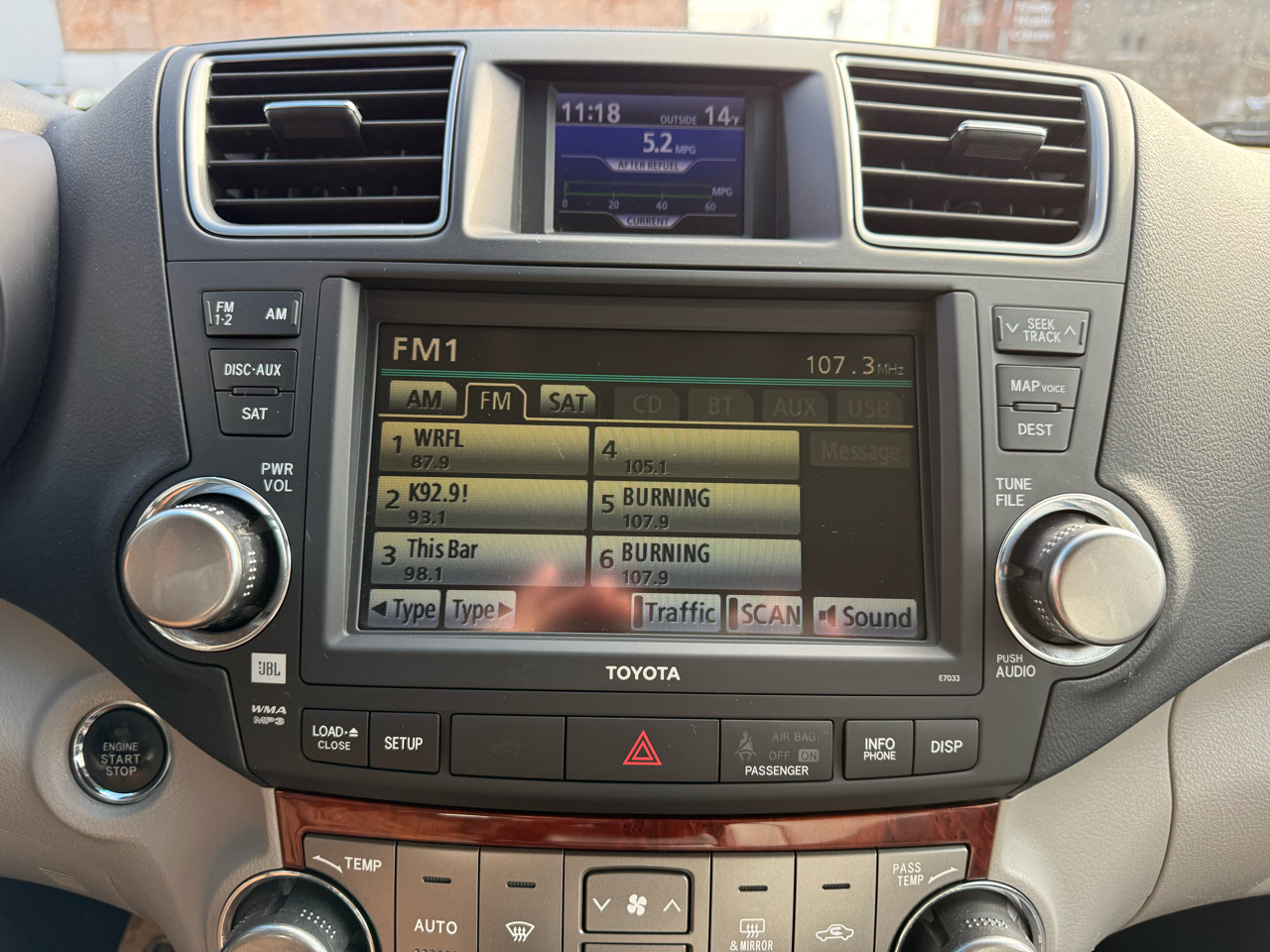 Toyota Highlander 4WD 4dr V6 Limited (Natl) 2011