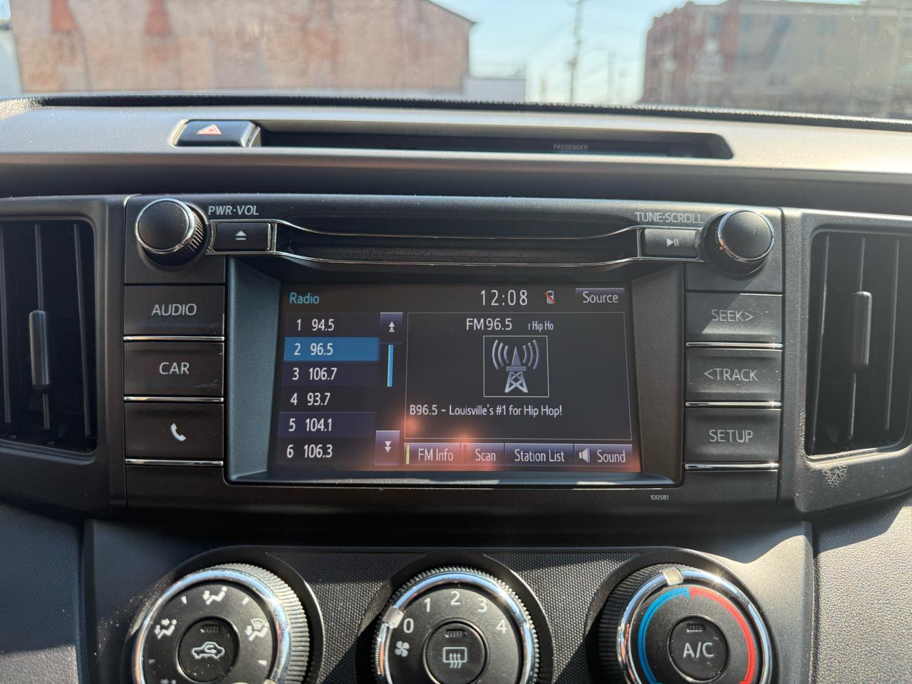 Toyota RAV4 AWD 4dr LE (Natl) 2016