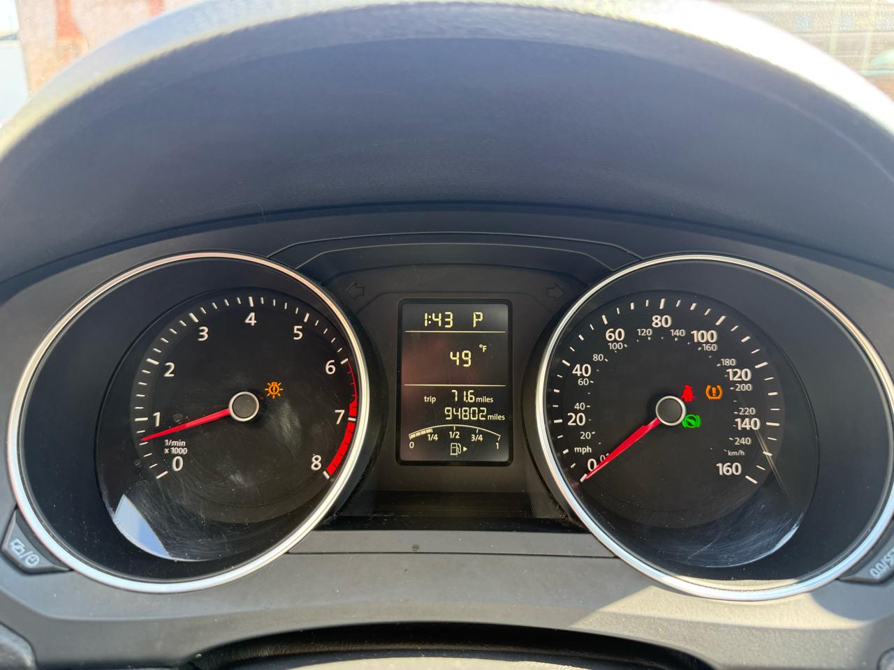 Volkswagen Jetta Sedan 4dr Auto 1.8T SE PZEV 2015