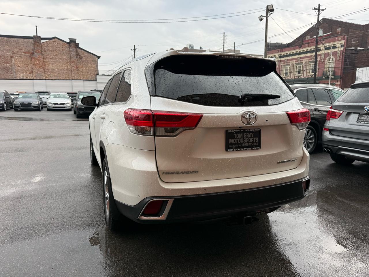 Toyota Highlander Limited V6 AWD (Natl) 2017