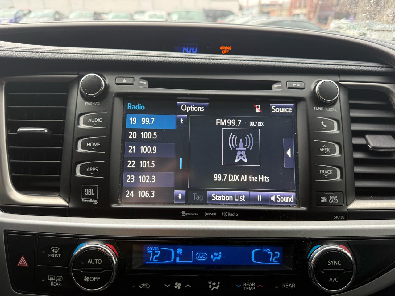 Toyota Highlander Limited V6 AWD (Natl) 2017