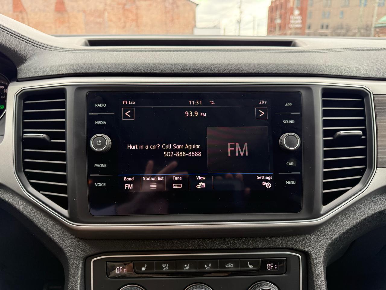 Volkswagen Atlas 3.6L V6 SE w/Technology R-Line 4MOTION 2019