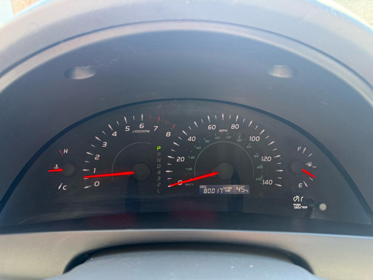 Toyota Camry 4dr Sdn I4 Auto LE (Natl) 2007