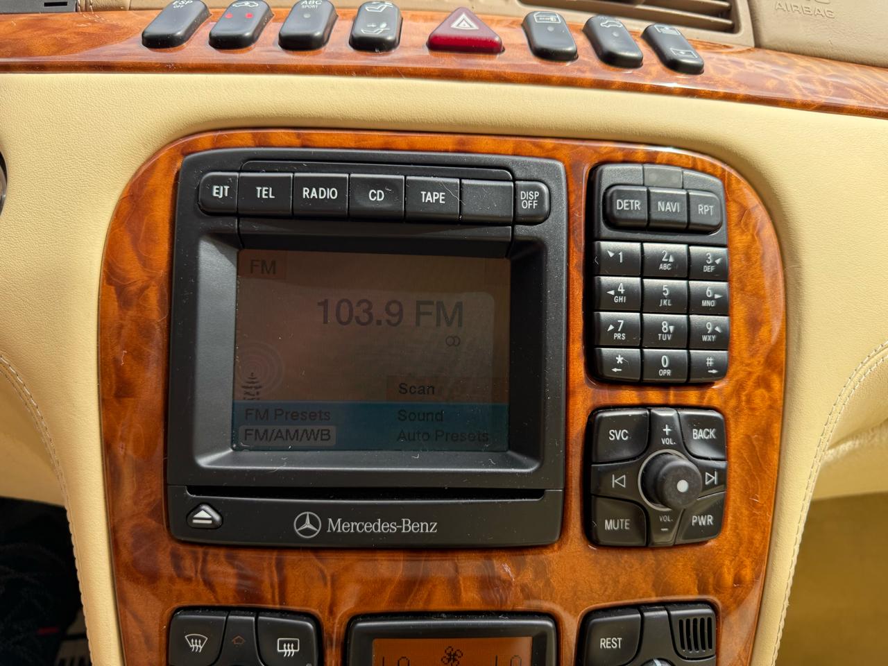 Mercedes-Benz S-Class 4dr Sdn 5.0L 2002