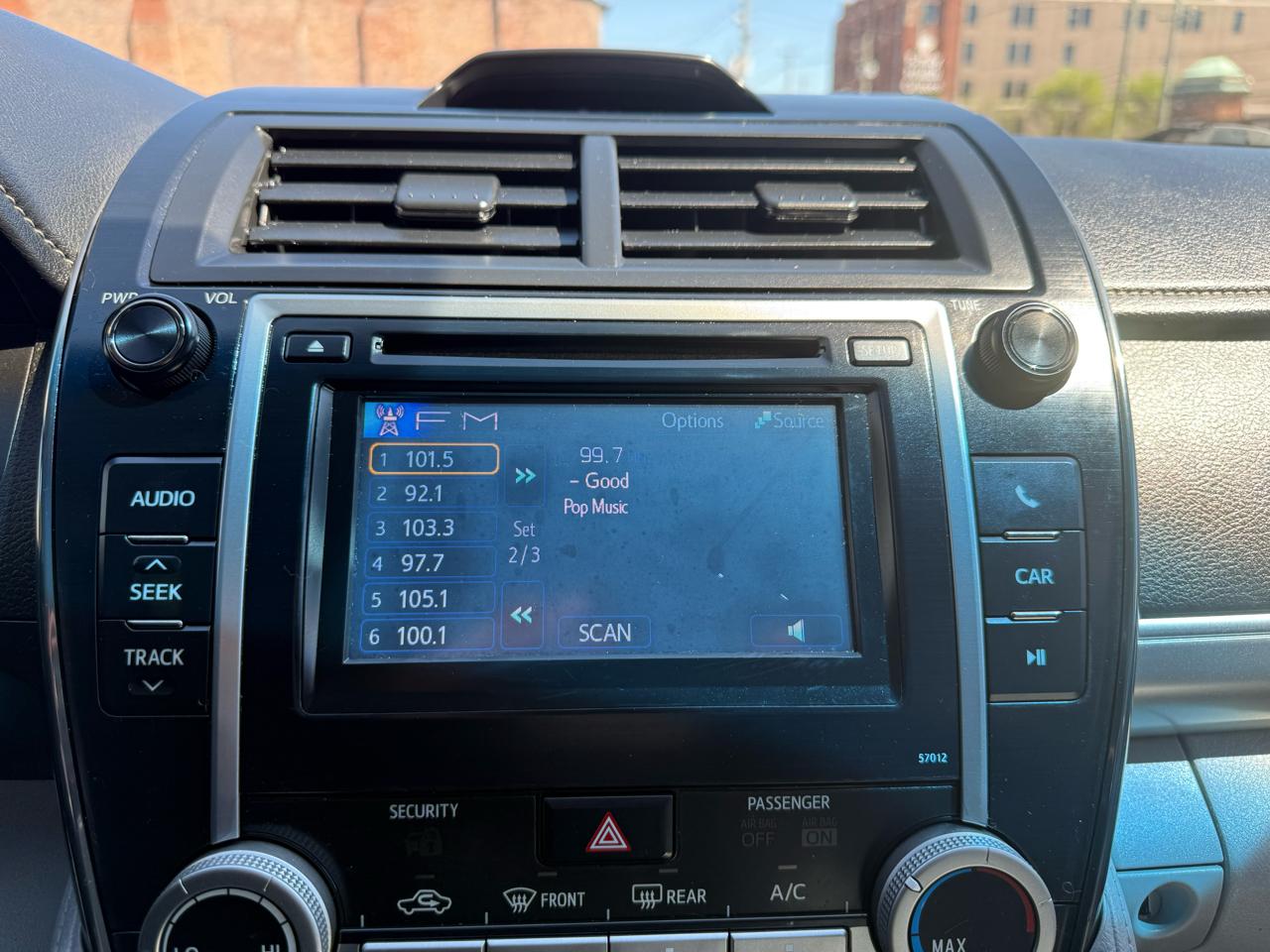 Toyota Camry 4dr Sdn I4 Auto SE Sport Limited Edition (Natl) 2012