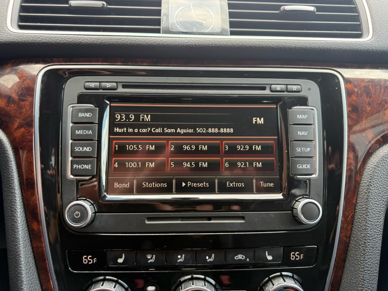 Volkswagen Passat 4dr Sdn 2.5L Auto SEL Premium 2013