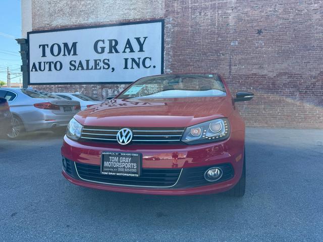 Red 2013 Volkswagen Eos Komfort SULEV Convertible Front-Wheel Drive Automatic