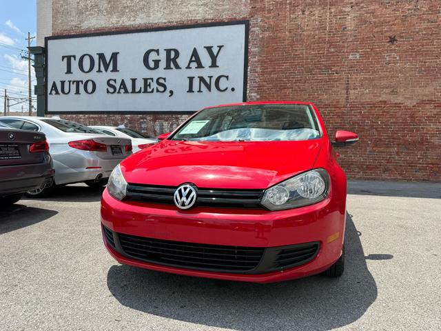 Red 2011 Volkswagen Golf 2.5L Hatchback Front-Wheel Drive Automatic