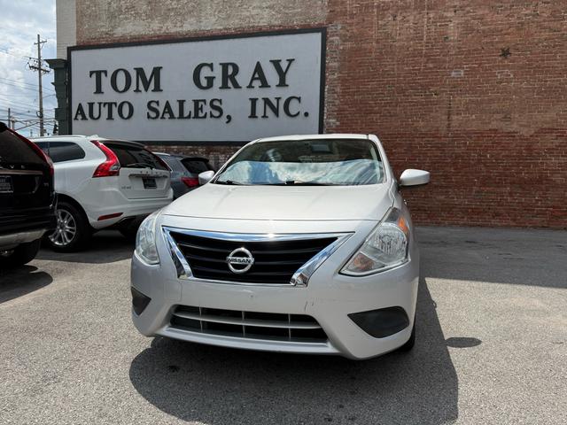 Silver 2015 Nissan Versa Sedan Front-Wheel Drive Automatic