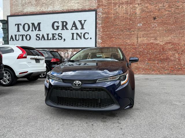 Dark Blue 2020 Toyota Corolla Sedan Front-Wheel Drive Automatic