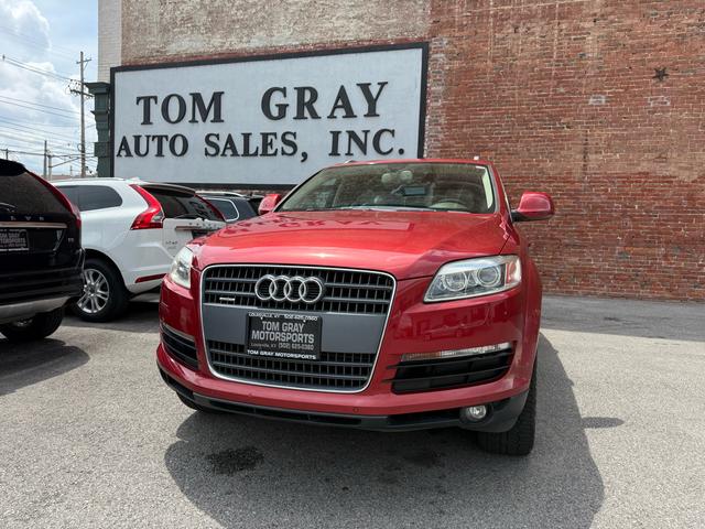 Red 2008 Audi Q7 SUV / Crossover All-Wheel Drive Automatic