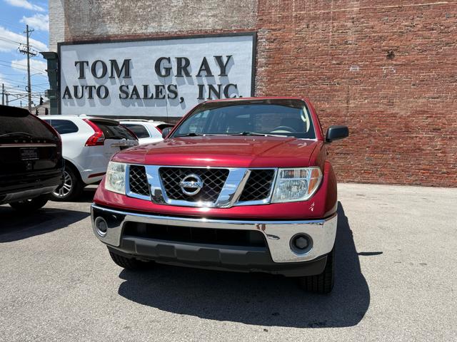Red (Maroon) 2007 Nissan Frontier Pickup Truck Four-Wheel Drive Automatic