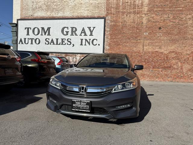 Gray 2016 Honda Accord Sedan Front-Wheel Drive Automatic