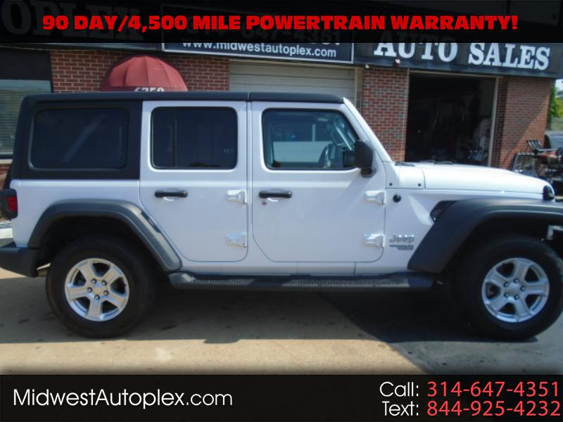 Jeep Wrangler Unlimited Sport S 4x4 2020 Jeep Wrangler Unlimited Sport S 4x4 2020