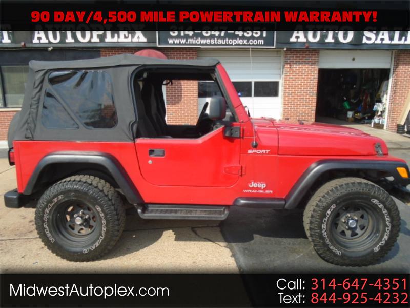 Jeep Wrangler 4WD 2dr Sport 2003 Jeep Wrangler 4WD 2dr Sport 2003