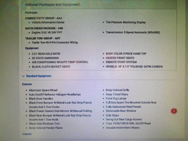 Jeep Wrangler Sahara 2D SUV 4WD 2014