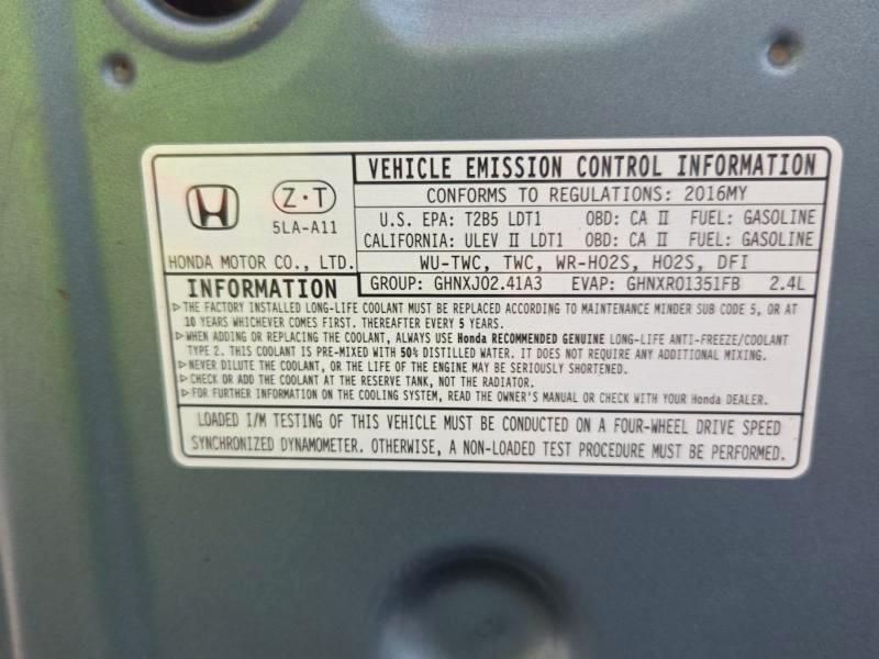 Honda CR-V EX AWD 2016