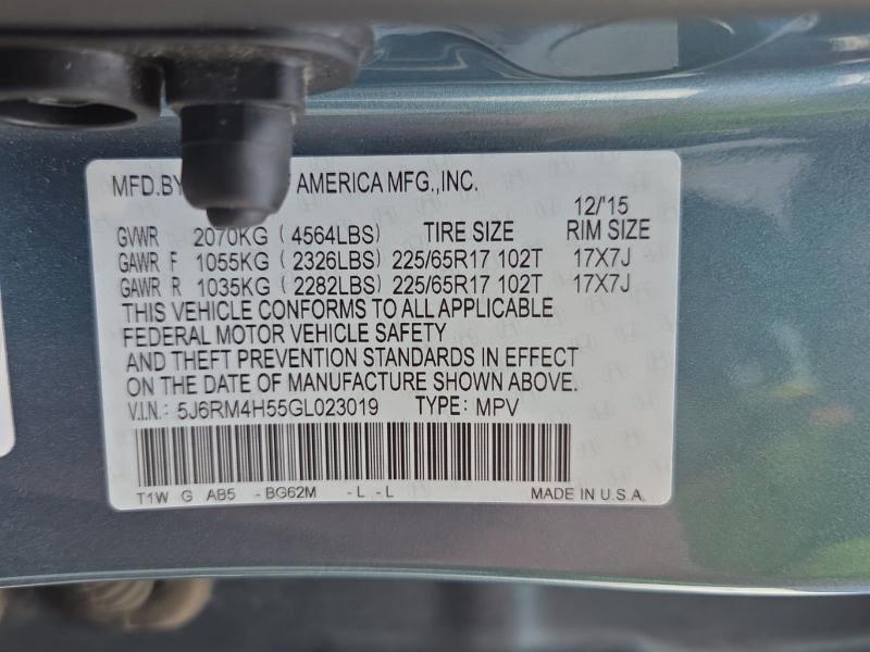 Honda CR-V EX AWD 2016