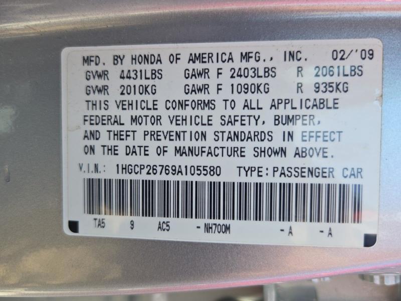 Honda Accord EX Sedan AT 2009