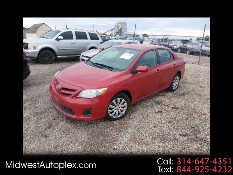 Toyota Corolla LE 4D Sedan at 2012