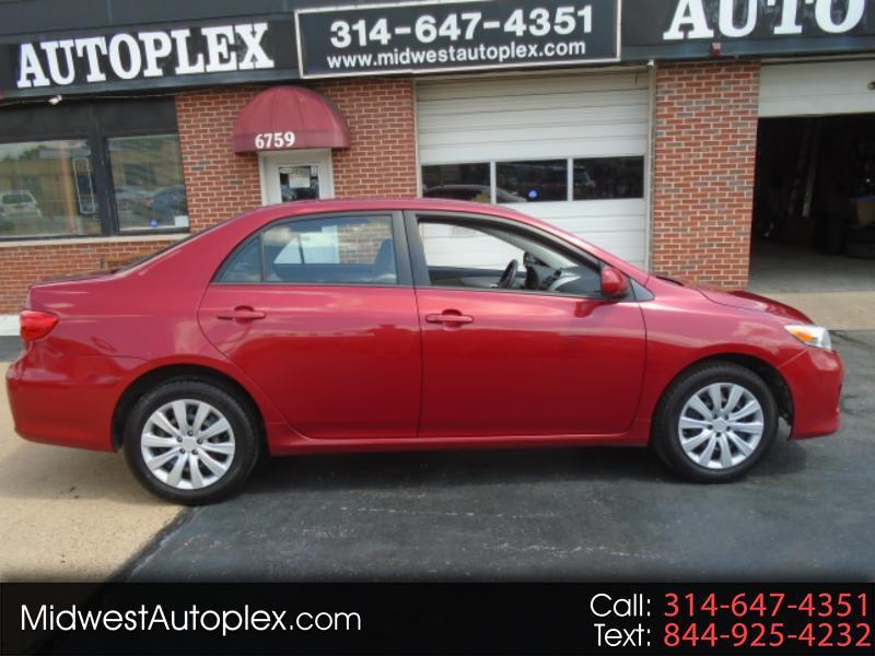 2012 Toyota Corolla LE 4D Sedan at