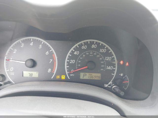 Toyota Corolla LE 4D Sedan 2009