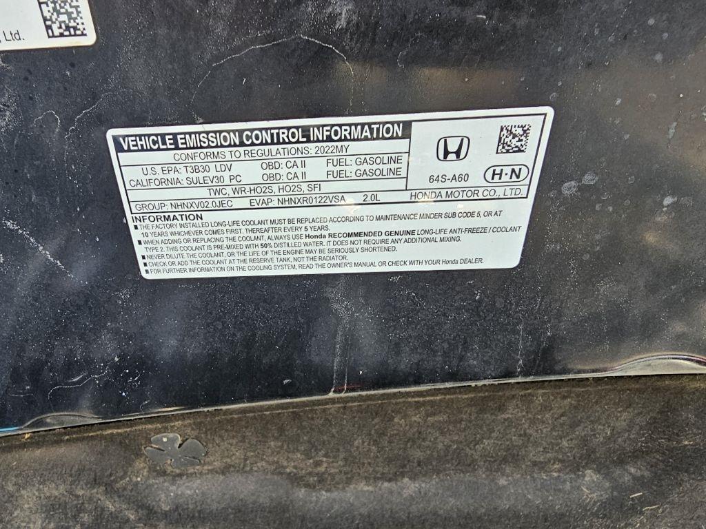 Honda Civic Sport 2022