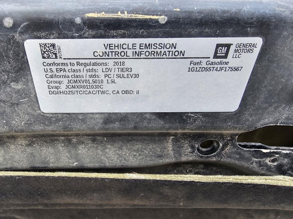 Chevrolet Malibu LT 2018