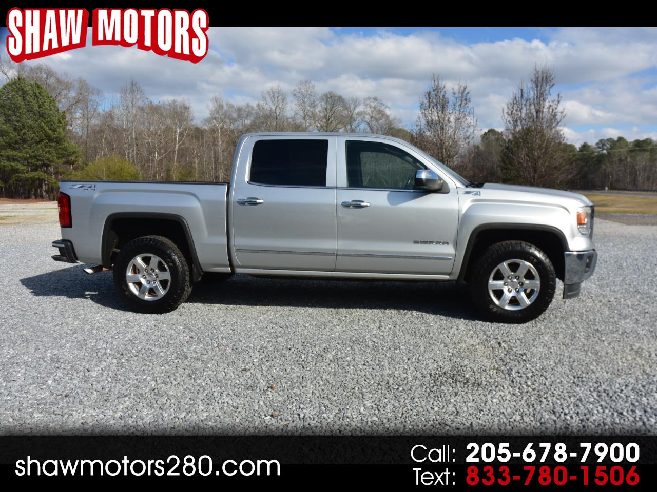 2015 GMC Sierra 1500 SLT Crew Cab Short Box 4WD