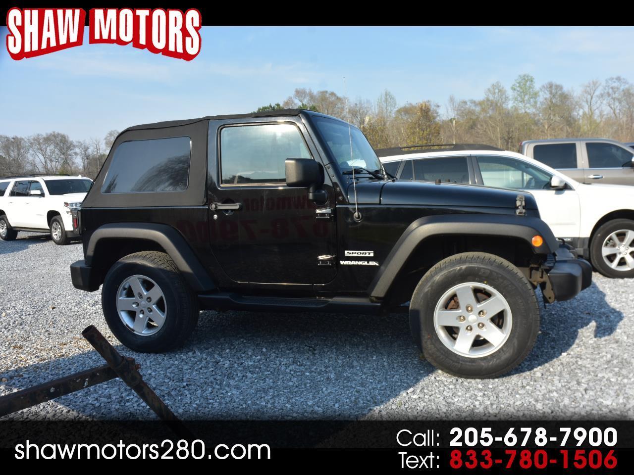 2012 Jeep Wrangler Sport 4WD