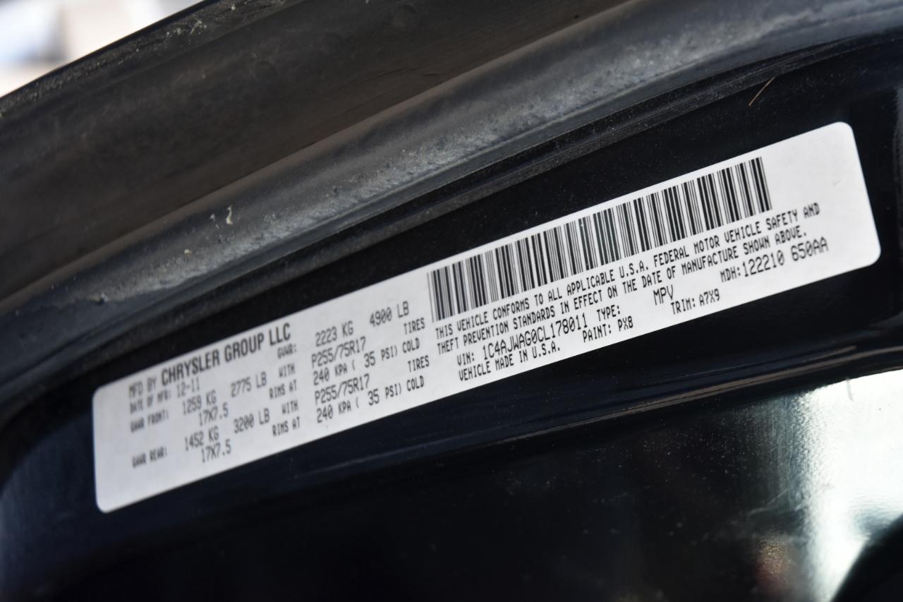 Jeep Wrangler Sport 4WD 2012