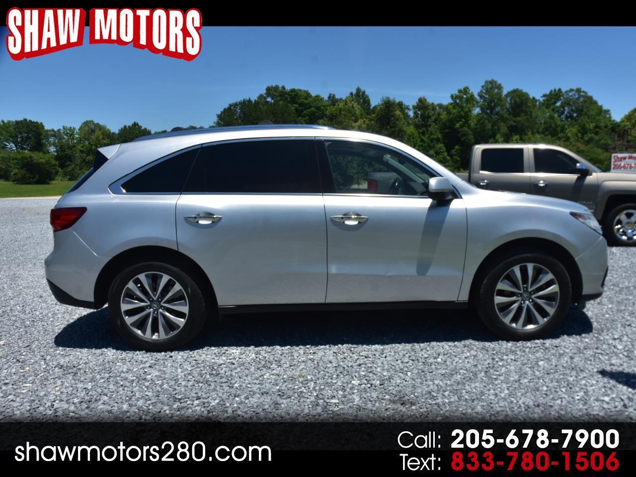 Acura MDX 6-Spd AT w/Tech Package 2014