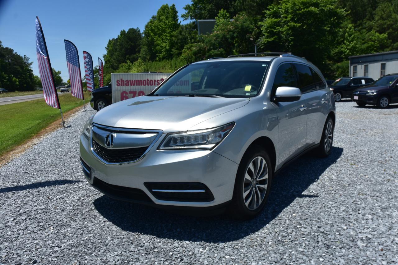 Acura MDX 6-Spd AT w/Tech Package 2014