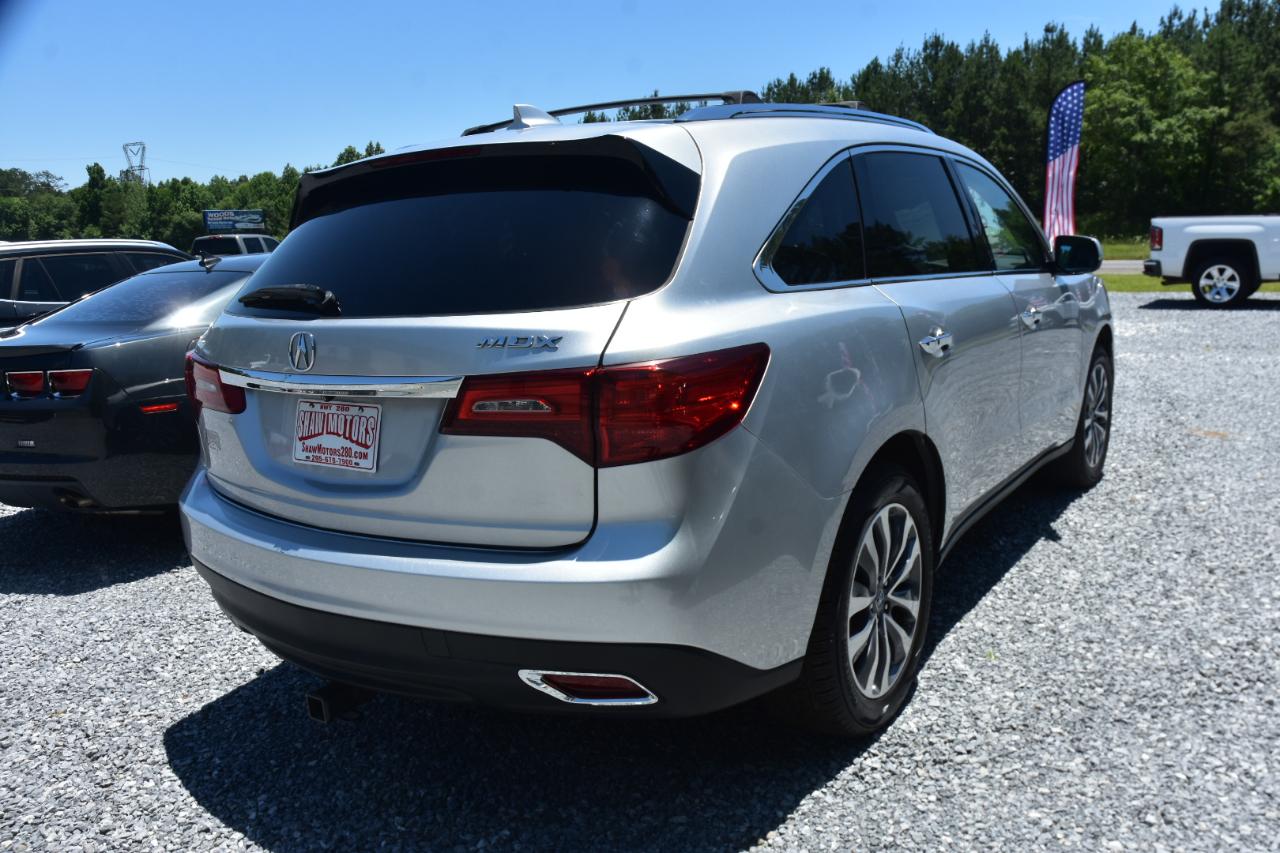 Acura MDX 6-Spd AT w/Tech Package 2014