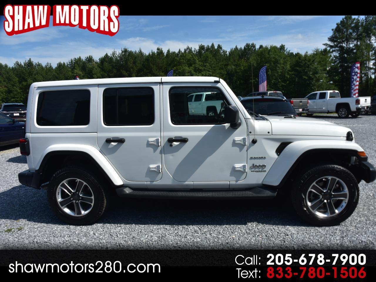 2019 Jeep Wrangler Unlimited Sahara 4x4