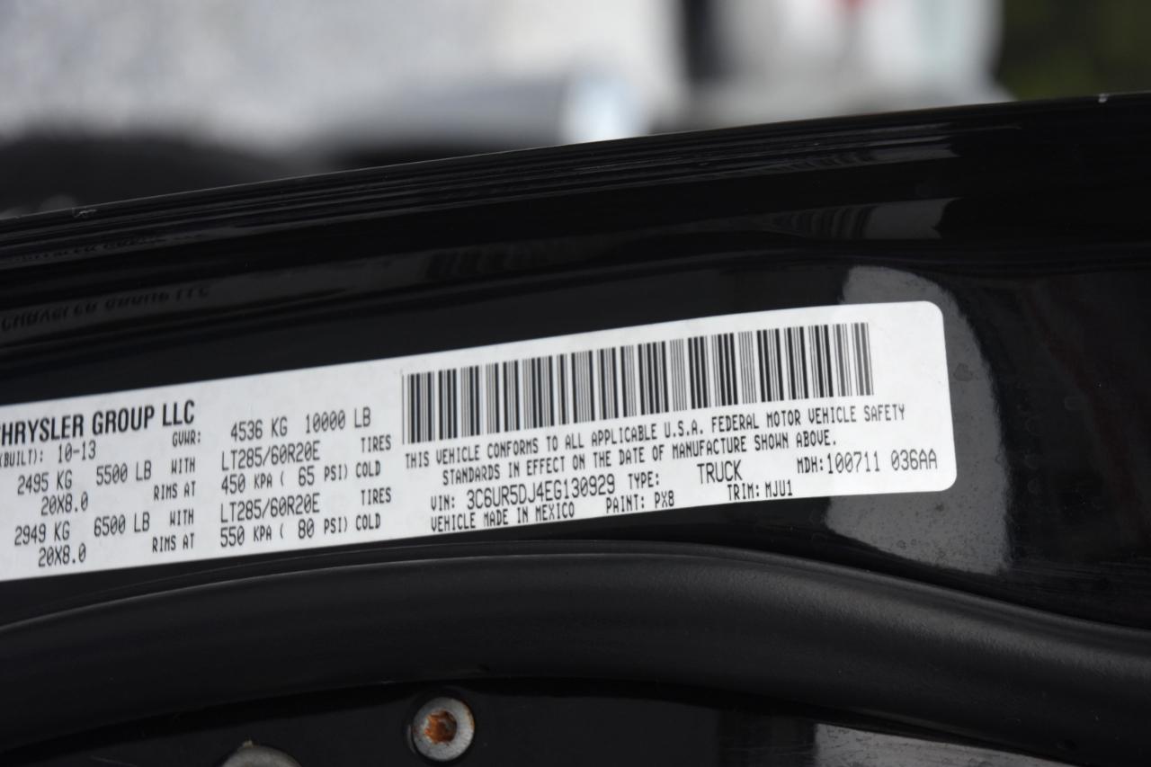 RAM 2500 SLT Crew Cab SWB 4WD 2014