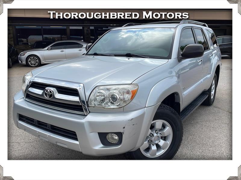 2007 Toyota 4runner Silver
