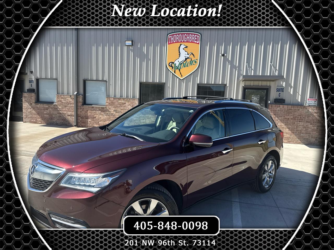 2015 Acura MDX SH-AWD 4dr Advance/Entertainment Pkg