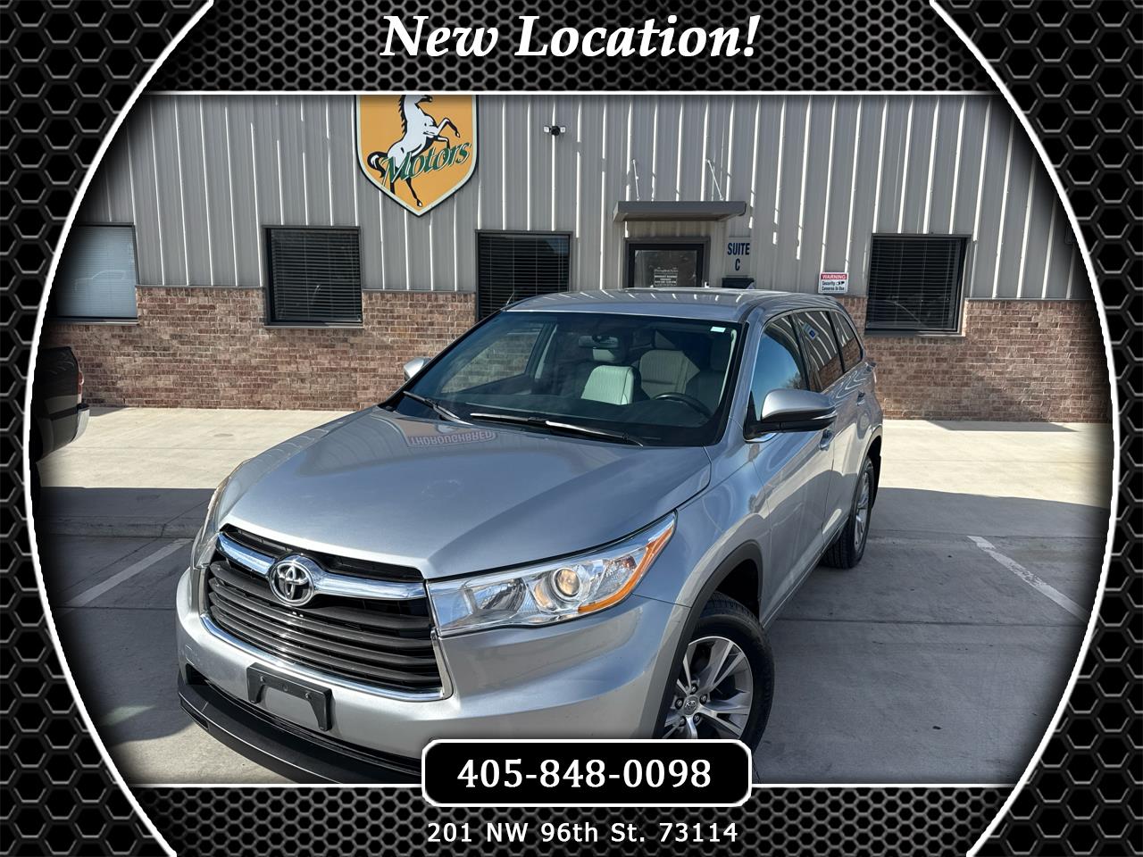 2014 Toyota Highlander AWD 4dr V6 LE (Natl)