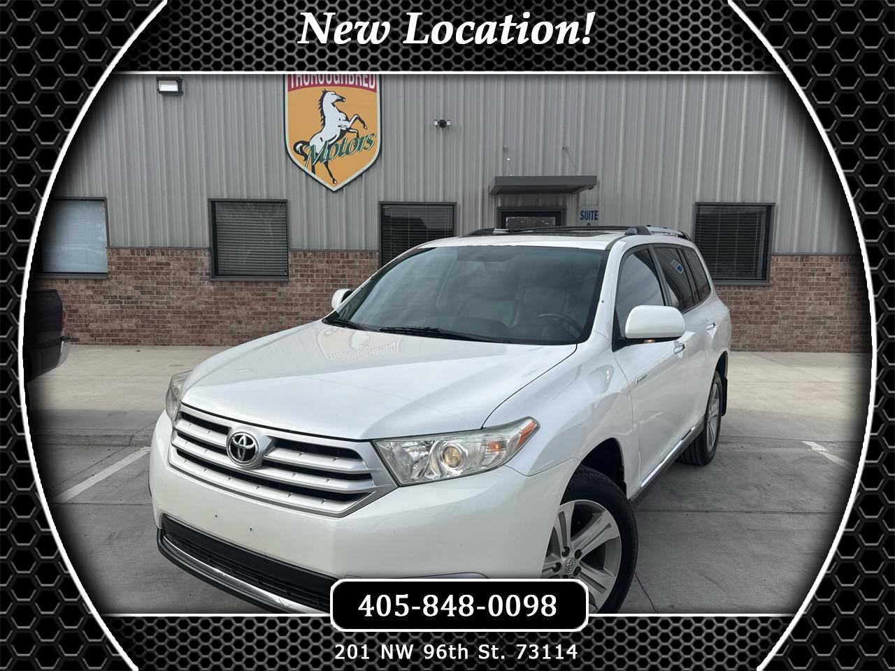 2012 Toyota Highlander 4WD 4dr V6 Limited (Natl)