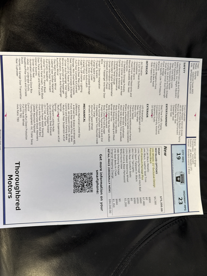 Porsche Cayenne Coupe AWD 2020