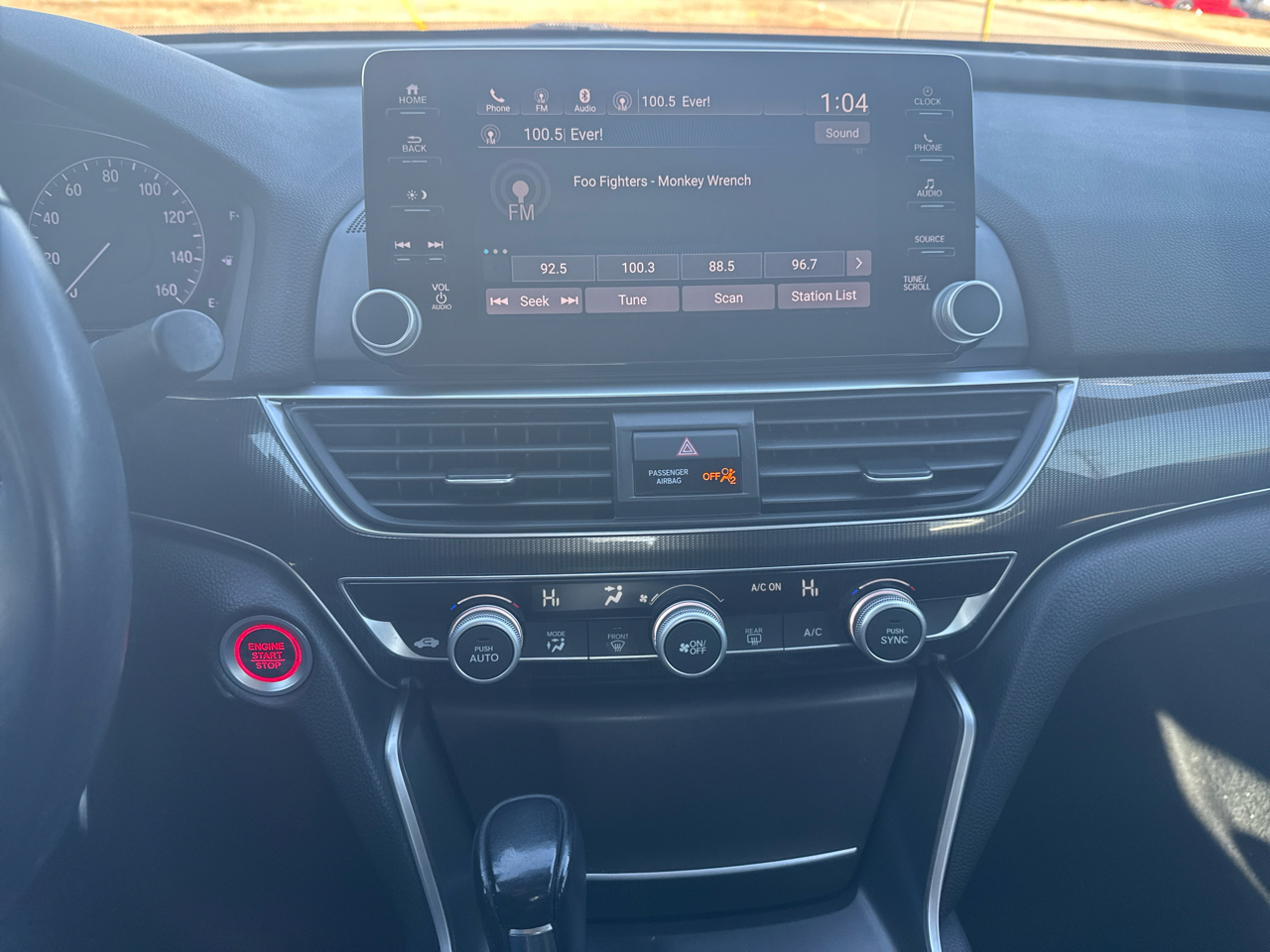 Honda Accord Sedan Sport 1.5T CVT 2018