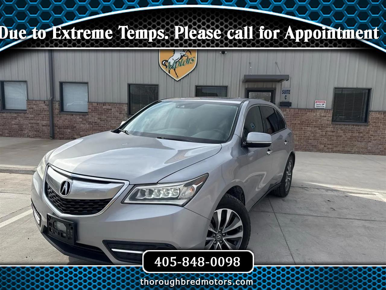 2016 Acura MDX SH-AWD 4dr w/Tech